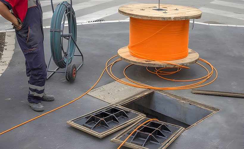 Underwater Fiber Optic cables